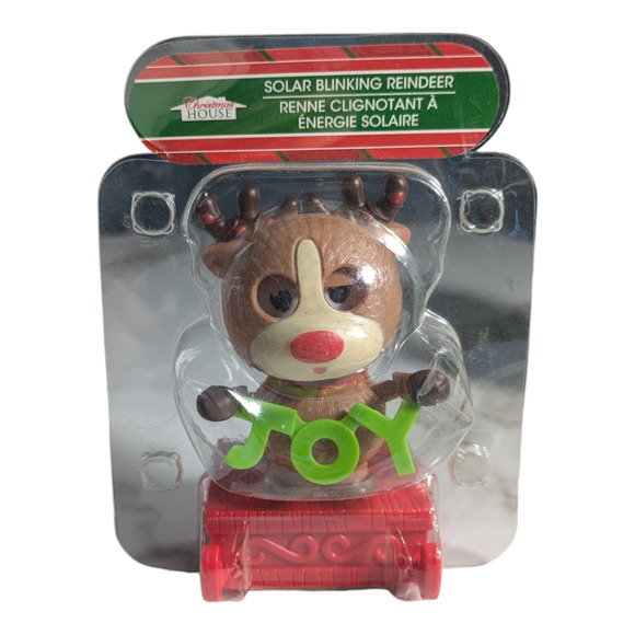 Solar Dancing Reindeer Figure Joy Holidays Tested - Picture 5 of 6